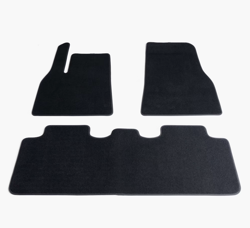 Model Y: Carpet Interior Mats(3PCs)