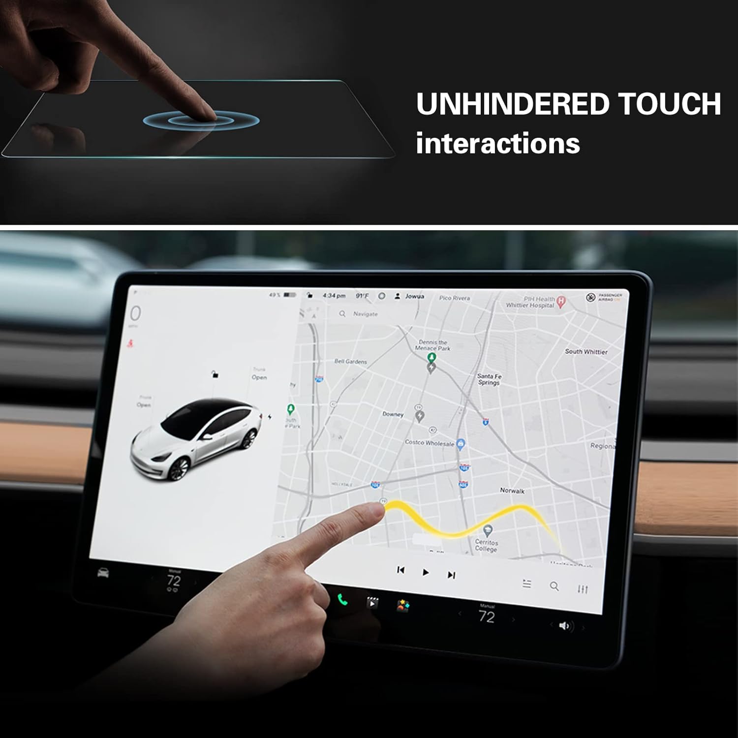 Model 3/Y: Touch Screen Protector