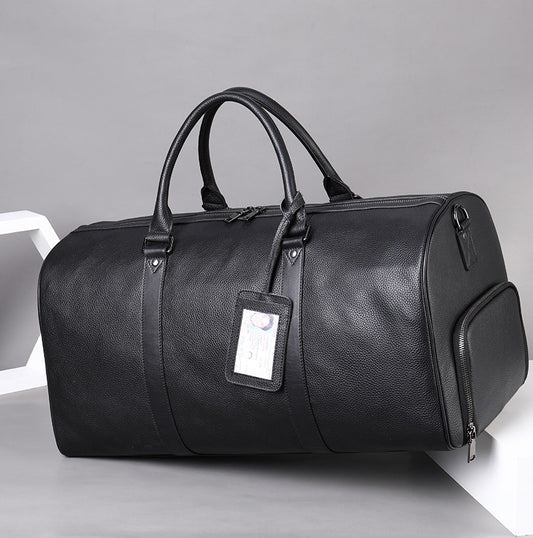 Model S/3/X/Y: Premium leather travel bag